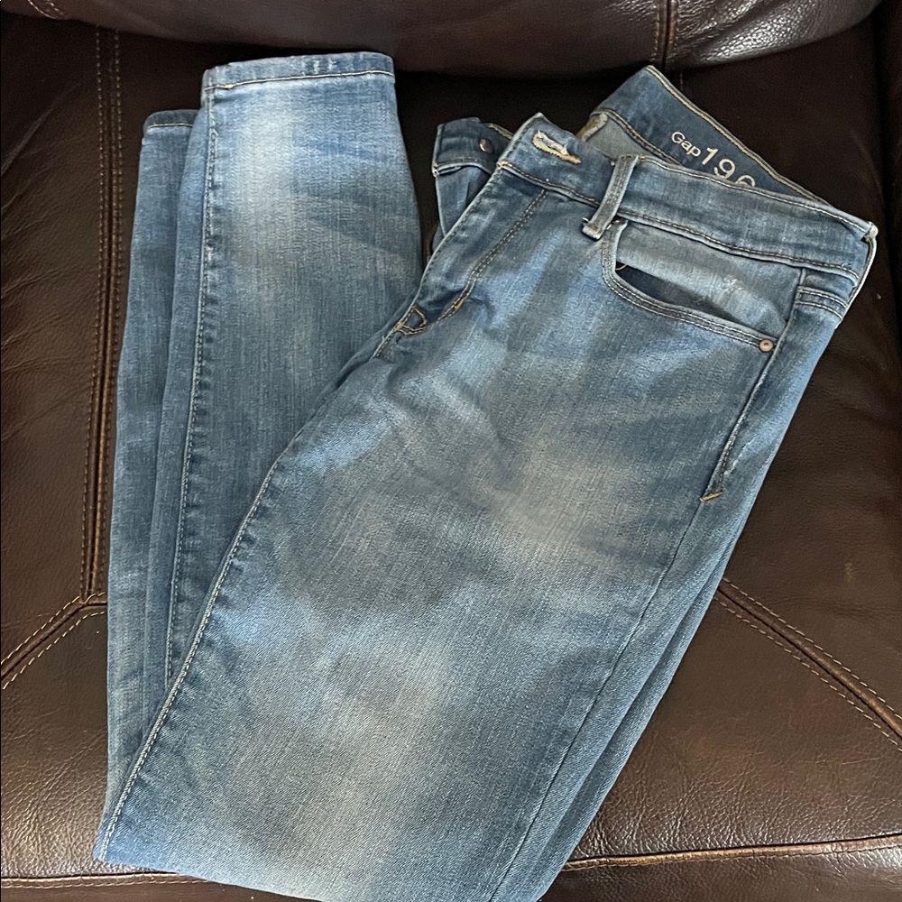 GAP Women's Slim Fit Blue Jeans